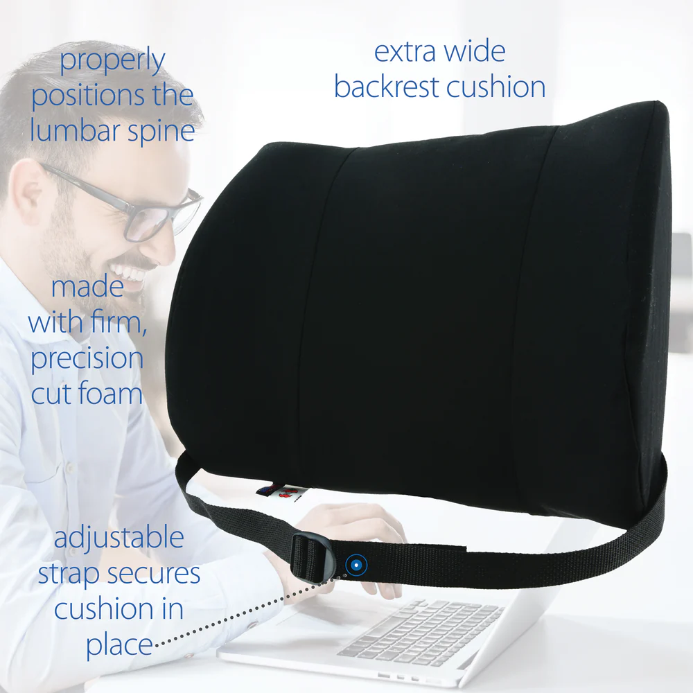 Sitback Rest Plus 16" Deluxe Lumbar Support - Image 5